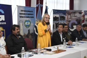 Alicia encabezó el acto de apertura del 32° Congreso Nacional de la Confederación de Combatientes de Malvinas