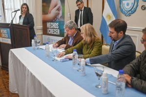 El Gobierno avanza en obras para mejorar la calidad de vida de los vecinos y vecinas de la Cuenca Carbonífera