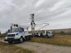 Servicios Públicos concretó tareas y obras en distintas localidades de Santa Cruz