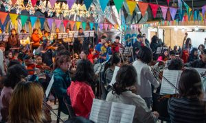 Celebraron el 18º aniversario de Orquesta del Barrio con un concierto