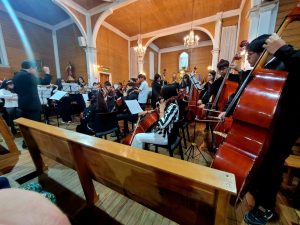 Celebraron el 18º aniversario de Orquesta del Barrio con un concierto