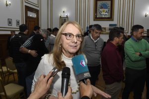 Alicia encabezó el acto para la obra que incrementará la capacidad de energía en Río Gallegos