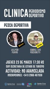 AMA Santa Cruz convoca a una clínica periodística sobre Pesca Deportiva
