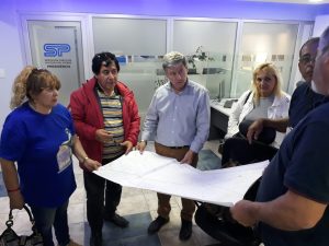 Autoridades se reunieron con integrantes de la agrupación “Vecinos por el Agua”