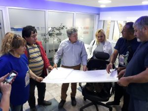 Autoridades se reunieron con integrantes de la agrupación “Vecinos por el Agua”