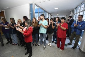 Alicia reconoció al personal de Salud de El Calafate, a tres años del inicio de la pandemia
