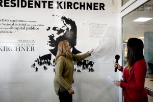 Alicia reconoció al personal de Salud de El Calafate, a tres años del inicio de la pandemia