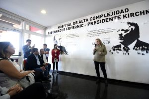 Alicia reconoció al personal de Salud de El Calafate, a tres años del inicio de la pandemia