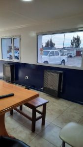 Se avanza con el plan de mejoras edilicias en distintas áreas y sectores de Santa Cruz