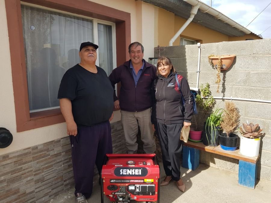 El Gobierno Provincial entregó equipos a personas electrodependientes de Puerto Deseado
