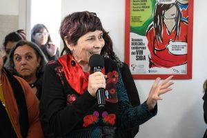 Alicia inauguró la nueva sede del Sindicato de Amas de Casa de Santa Cruz