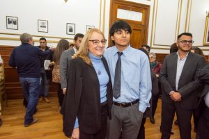 Alicia presentó el Programa “Boleto Estudiantil Santacruceño”