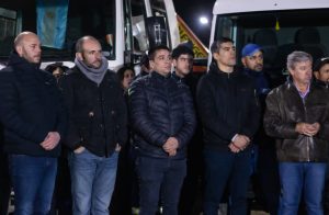 Servicios Públicos inauguró redes de agua y luz en 28 de Noviembre