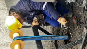 Saneamiento realizó tareas de reparación y mantenimiento en distintas localidades