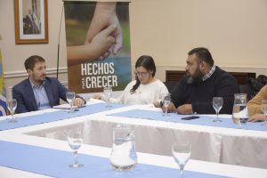 Alicia recibió a representantes gremiales de YCRT