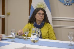 Alicia recibió a representantes gremiales de YCRT