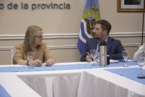 Alicia recibió a representantes gremiales de YCRT