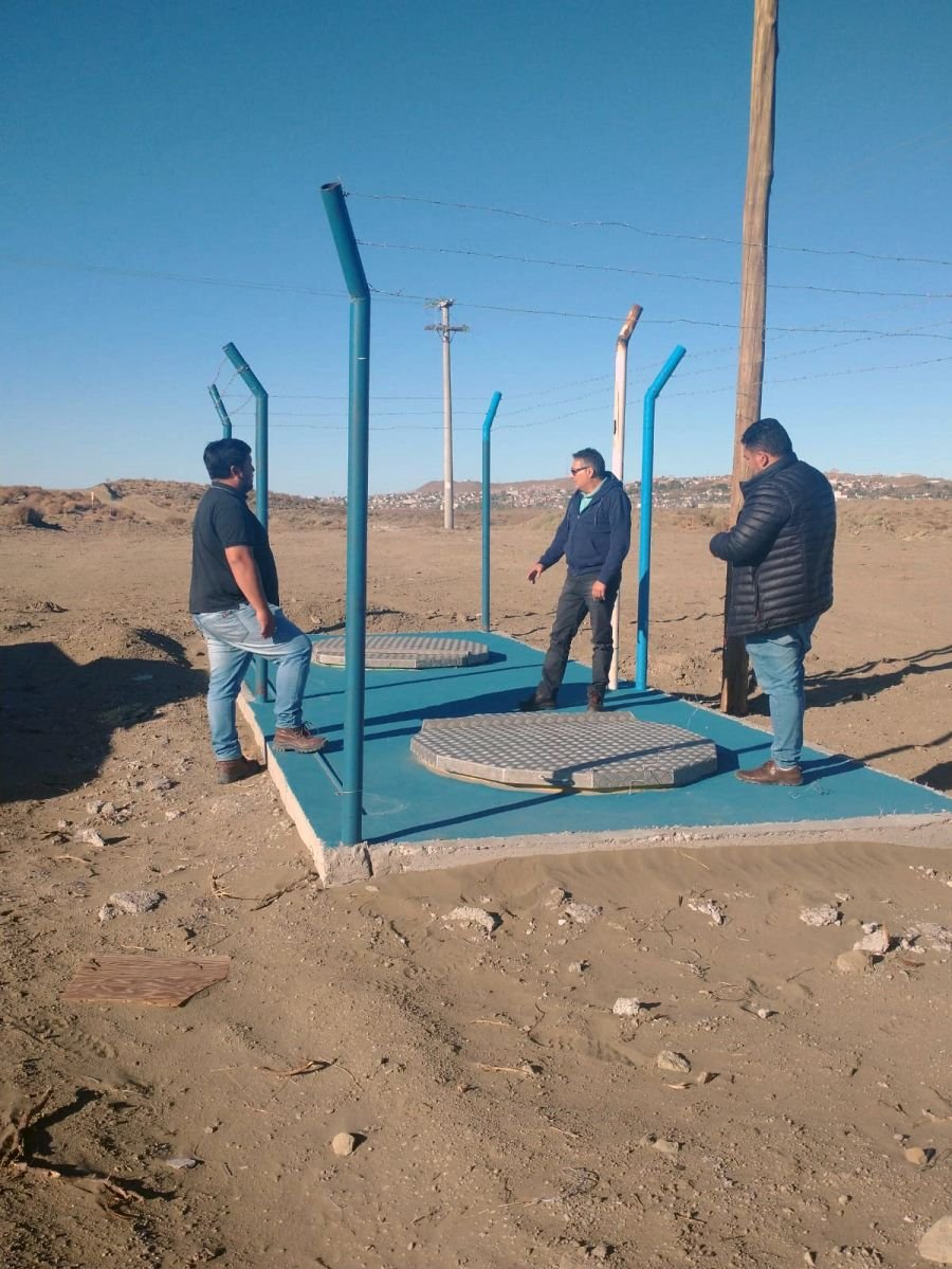 Servicios Públicos avanza con la ampliación de las redes de agua y energía en Caleta Olivia