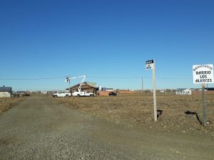 Servicios Públicos amplía la red eléctrica en el barrio Los Alerces