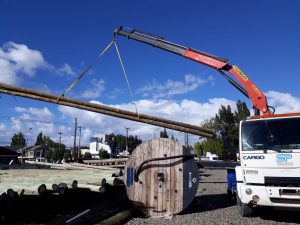 Fortalecen el avance de obras en distintas localidades de Santa Cruz