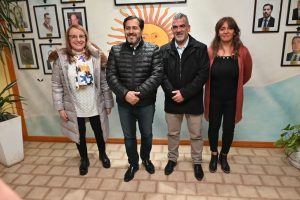 Alicia fue la invitada de honor en el 100° Aniversario del Club Atlético Puerto Santa Cruz