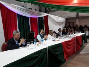 Servicios Públicos inauguró nuevo sistema de iluminación en el Club Atlético Puerto Santa Cruz