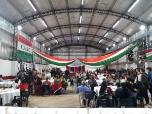 Servicios Públicos inauguró nuevo sistema de iluminación en el Club Atlético Puerto Santa Cruz