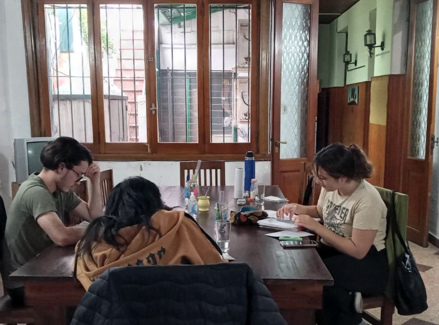 Estudiantes de Psicología se reunieron en la Casa de las Juventudes "Memoria santacruceña"