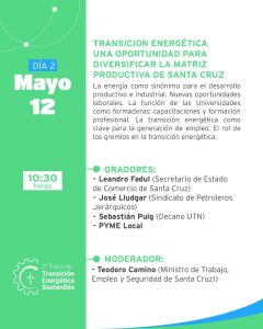 11 y 12 de mayo: Río Gallegos será sede del encuentro más importante del país en materia energética