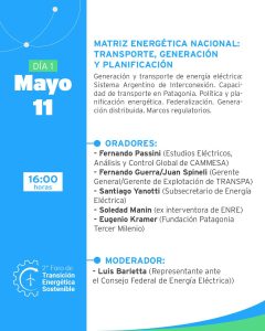 11 y 12 de mayo: Río Gallegos será sede del encuentro más importante del país en materia energética