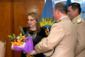 Alicia recibió la visita protocolar de integrantes de la plana mayor de Prefectura Naval Argentina