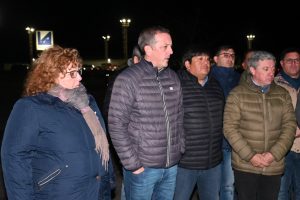 Para mejorar la calidad de vida: El Gobierno inauguró nuevas obras de iluminación en Perito Moreno