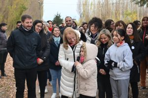 La comunidad de Lago Posadas reconoció la trayectoria política y las convicciones de Alicia Kirchner