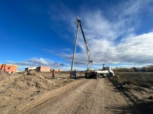 Servicios Públicos supervisó obras en Puerto San Julián