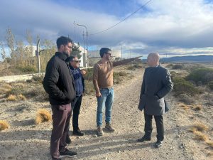 Servicios Públicos supervisó obras en Puerto San Julián