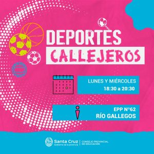 Se invita a estudiantes a participar de diferentes actividades deportivas