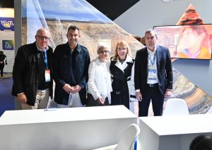 Arminera 2023: Alicia inauguró el stand institucional de Santa Cruz en la feria minera más importante del país