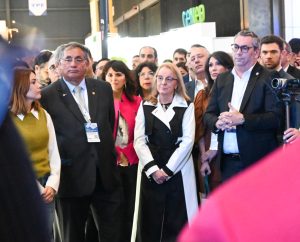 Arminera 2023: Alicia inauguró el stand institucional de Santa Cruz en la feria minera más importante del país