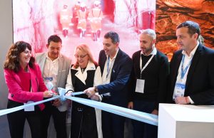 Arminera 2023: Alicia inauguró el stand institucional de Santa Cruz en la feria minera más importante del país