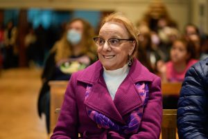 Alicia acompañó la última misa del Obispo García Cuerva al frente de la Diócesis de Rio Gallegos