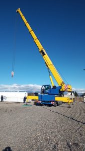 Continúa la ampliación de redes de energía en Perito Moreno