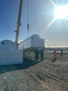 Continúa la ampliación de redes de energía en Perito Moreno