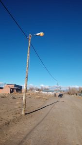 Continúa la ampliación de redes de energía en Perito Moreno