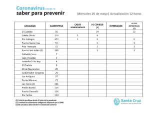 Saber Para Prevenir | Miércoles 20 de Mayo | Actualización 12 horas
