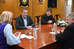 Alicia recibió a Autoridades de la Comisión Arbitral para analizar los avances del plan de trabajo conjunto