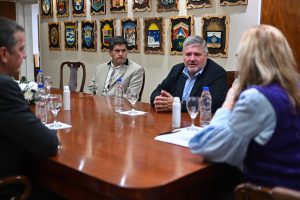 Alicia recibió a Autoridades de la Comisión Arbitral para analizar los avances del plan de trabajo conjunto