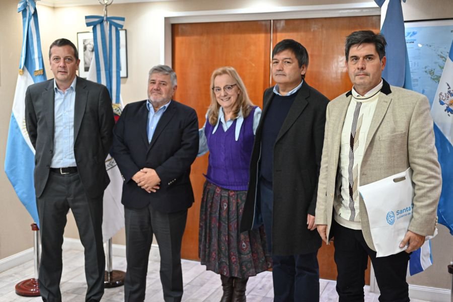 Alicia recibió a Autoridades de la Comisión Arbitral para analizar los avances del plan de trabajo conjunto