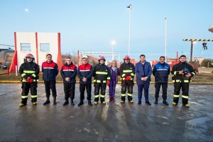 Inversión en seguridad: Alicia entregó equipamiento estructural para sofocar incendios por más de 39 millones de pesos