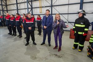 Alicia: “Con esta dotación a nuestro cuerpo de bomberos hemos dado un paso muy importante”