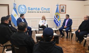 Alicia reconoció la labor de la División Narcocriminalidad de Río Gallegos